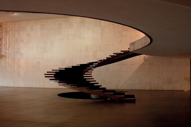 Oscar Niemeyer's Palácio Itamaraty in Brasilia, Brazil.