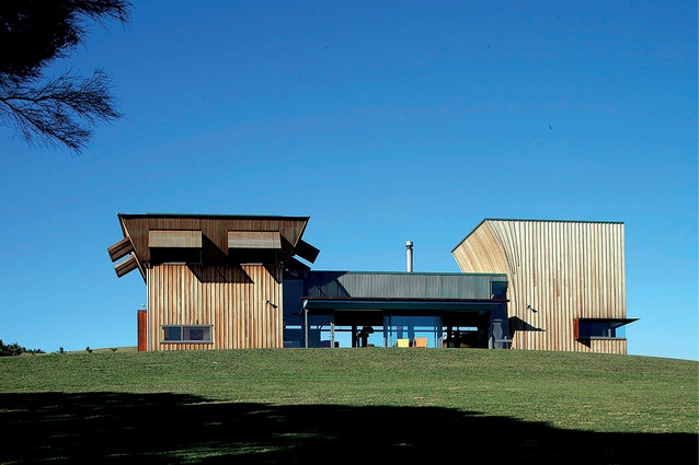 Fishman House, Waiheke Island (2007), by Mitchell Stout Architects.
