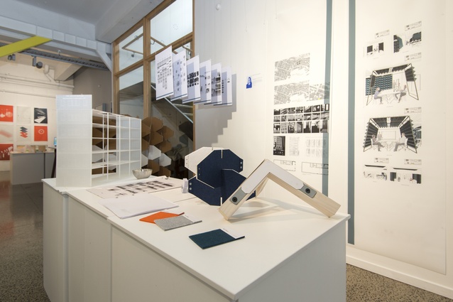 A project showcased at last year's Interior Architecture Thesis exhibition. 