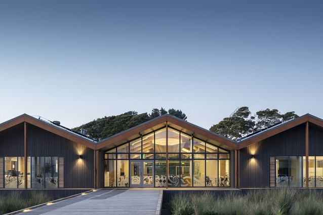 Shortlisted - Education: Pā Reo Campus by Tennent Brown Architects.
