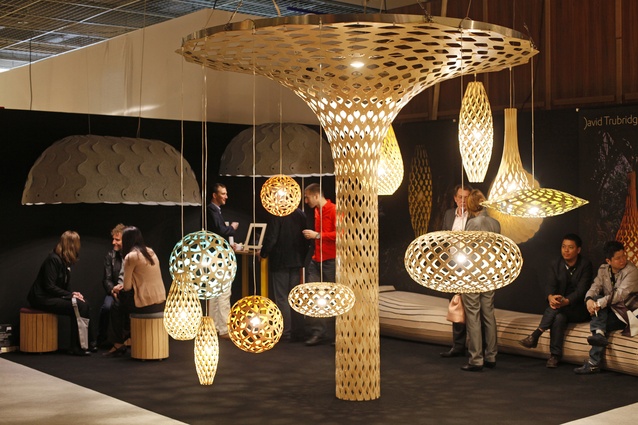 Lamps of all shapes and sizes at the Light + Building trade fair.