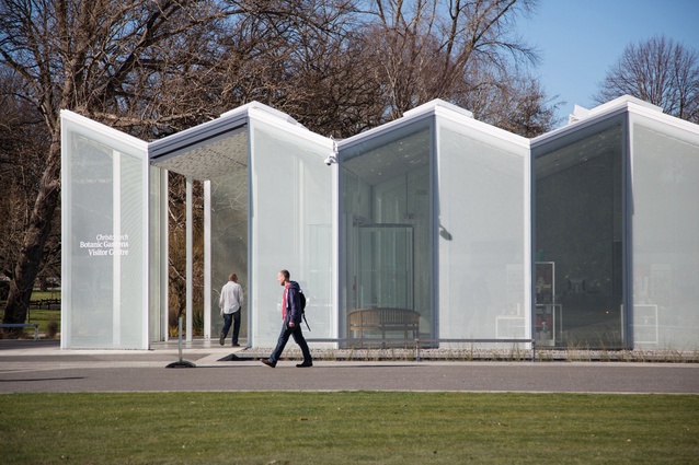 Christchurch Botanic Gardens Visitor Centre 2014.