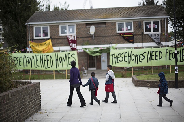 There are too many empty houses in London, despite the severe shortage of housing. This has led various grass roots organisations to try and find alternative solutions.
