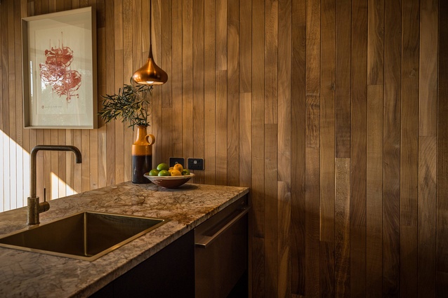 Finalist: Residential Kitchen – Austin Terrace House by Simon Hardy.