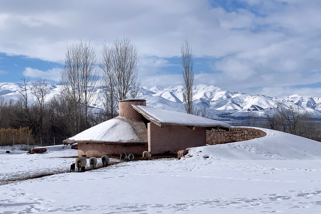 Palanga Goat Shelter by Erginoglu Çalislar Architects.