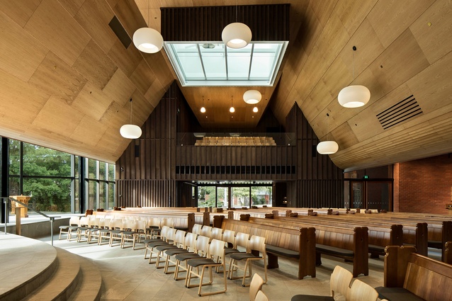 Winner: Civic Award – Saint Andrews College Centennial Chapel by Architectus.