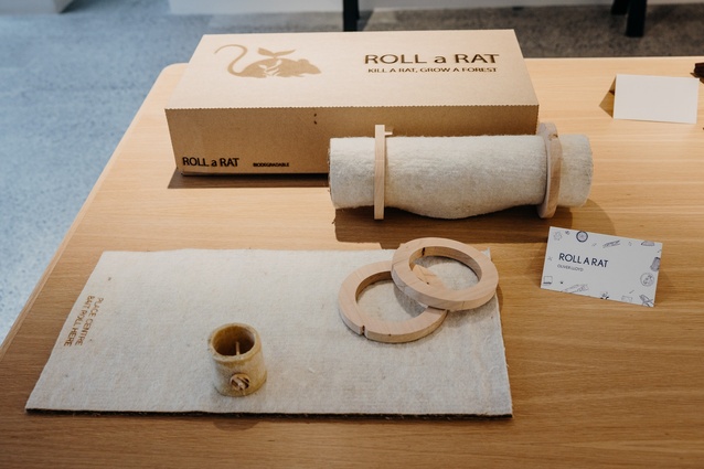 First place winner: Roll a Rat by Oliver Llyod from AUT. 