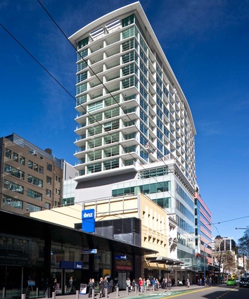 McGuinness worked as project site manager on the Chews Lane apartments, Wellington. 