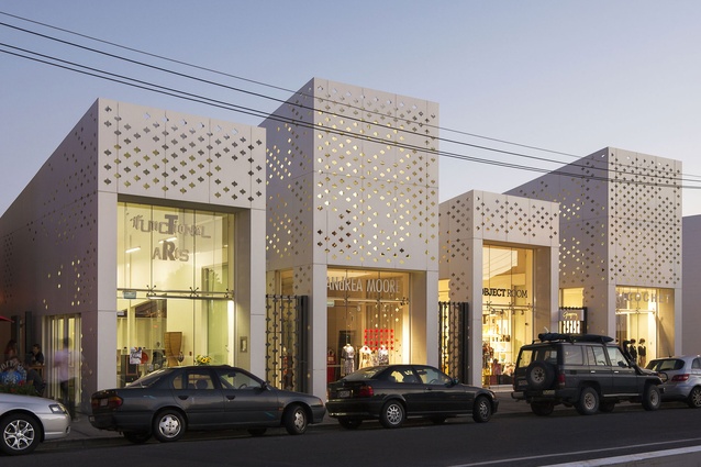 Mackelvie Street Shopping Precinct by RTA Studio was a winner in the Commercial Architecture category. 