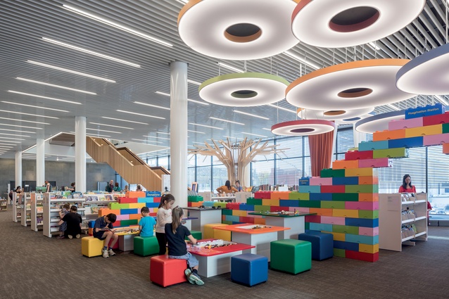 Bennett describes how public libraries like Christchurch's Tūranga (pictured here) have become places where "you will see people engaged in a range of non-traditional library practices: using 3D printers, playing games and attending talks."