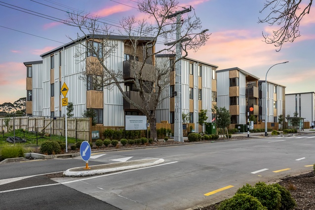 Finalist - Housing – Multi Unit: The Ōwairaka Collection by Stevens Lawson Architects.