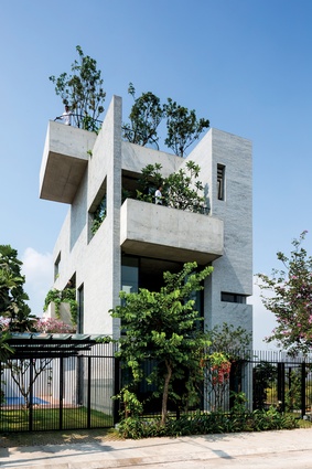 Binh House in Ho Chi Minh City, Vietnam, by Vo Trong Nghia Architects, took out the House – Completed Buildings category.
