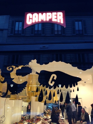 Window shopping: Camper in Milan.