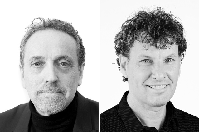 Rob Guild (l) and Robert McFarlane (r), new principals at The Buchan Group's Auckland studio.
