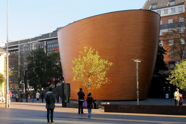 Kamppi Chapel of Silence in Helsinki by K2S Architects.