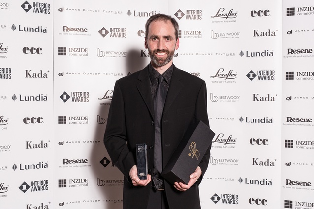 Winner: Hospitality Award – Sam Donald of Parsonson Architects for <em>Loretta Cafe</em>.