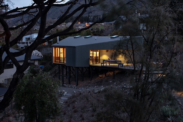 Winner: Small Project Architecture – Te Kea Hut by Rafe Maclean Architects.
