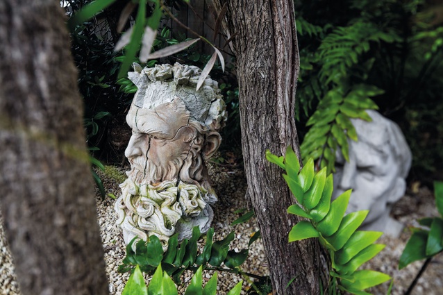 Sculptures by Patté now on display in 
the garden. 