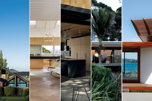 The <em>ArchitectureNow</em> top five houses of 2018 include a Lake Wanaka holiday home, a Bay of Islands retreat and a darkly-clad Auckland house.