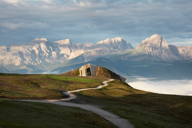 Sense of place: Messner Mountain Museum Corones, South Tyrol, Italy, by Zaha Hadid Architects, photographed by Tom Roe.