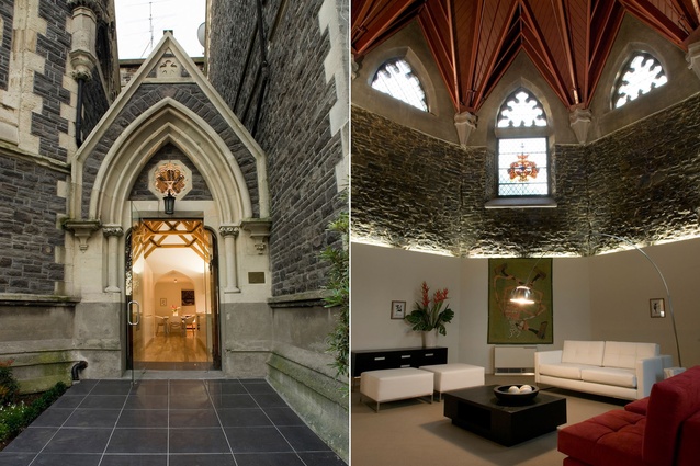 The apartments were set within an iconic Victorian Gothic building. 