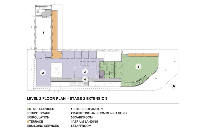 Level 2 floor plan.
