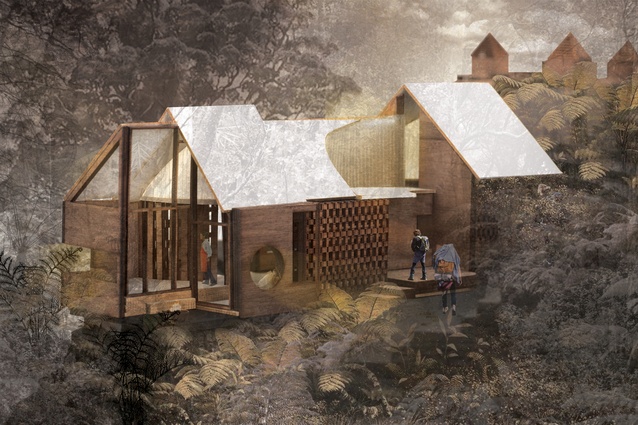 The 2016 Interior Awards Student category winner: <em>The Fictional Generator</em>. Pottery house to Printmaking house.
