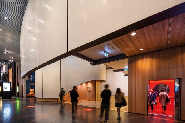 Winner: Public Architecture – Te Papa Art Gallery Renewal – Toi Art by Warren and Mahoney Architects.
