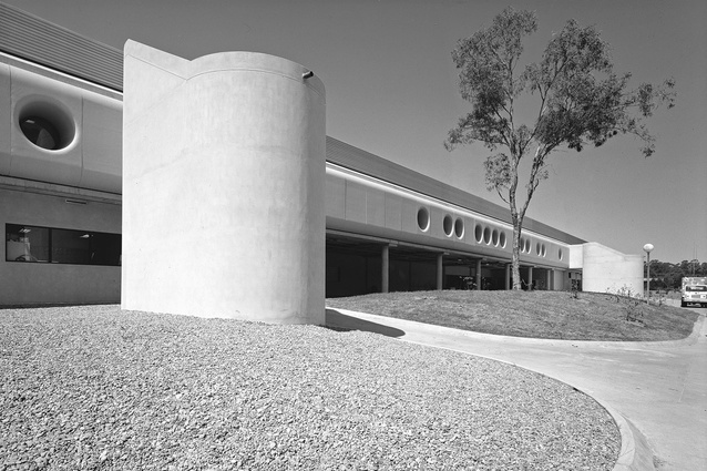 Carving: Mount Druitt Hospital, Mount Druitt, NSW (1982) – 1983 RAIA NSW Chapter Merit Award Architectural Works.