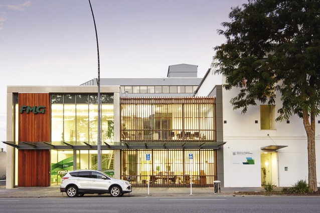 Commercial Architecture Award: FMG Offices, Hamilton by Chow:Hill Architects.