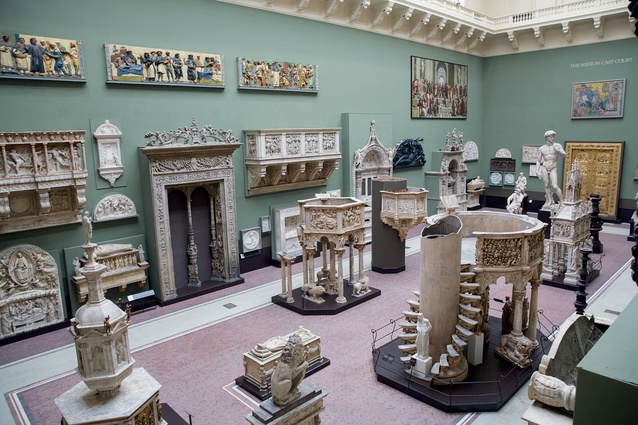The ‘Weston Cast Court’ at the Victoria and Albert Museum in London.
