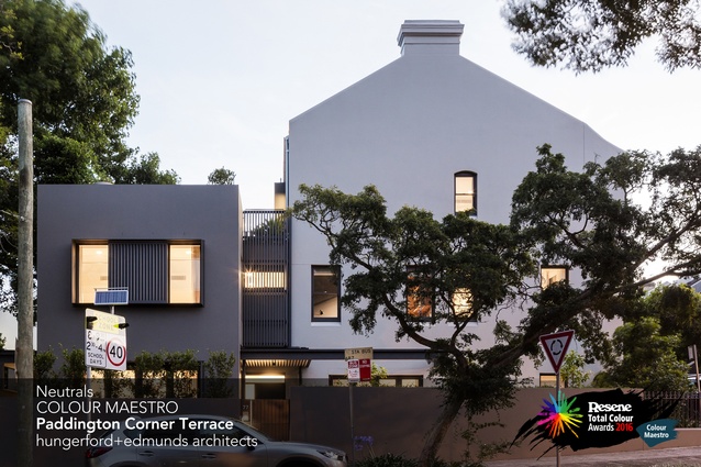 Neutrals Colour Maestro Award winner: Paddington Corner Terrace, Sydney by hungerford+edmunds architects.
