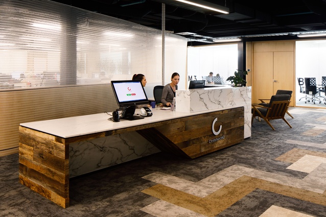 Interior Architecture Award: Christchurch NZ Office Fitout by Sheppard &amp; Rout Architects.