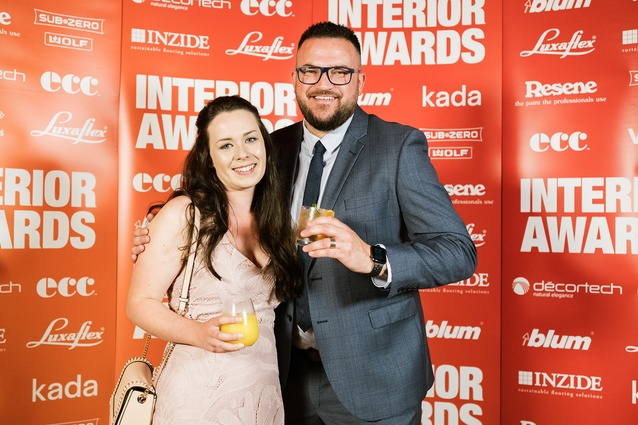 Bianca Eady and Jarrod Langstone of Inzide Commercial, Interior Awards 2020 sponsor.