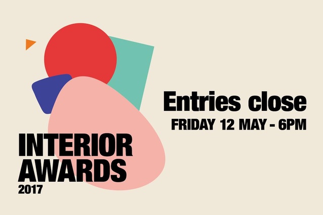 Interior Awards: Entries close 12 May, 2017