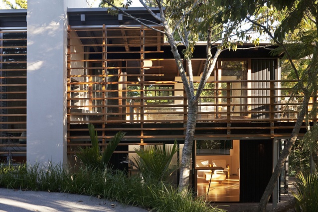 Glade house by Strachan Group Architects and landscapes by Strachan Group Landscape Architects.