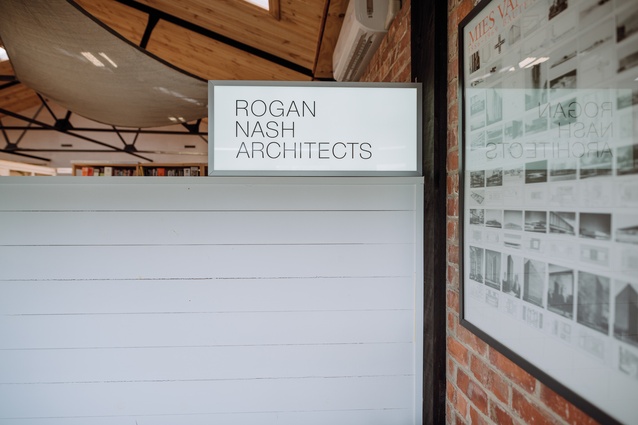 Inside Rogan Nash Architects studio.