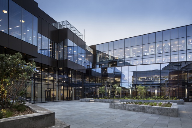 Education Award: Te Toki a Rata Building, Victoria University of Wellington  by Warren and Mahoney Architects.