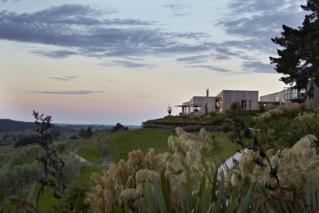 Housing Award. Waiwhero Farm House, Moutere Hills by Tennent + Brown Architects.
