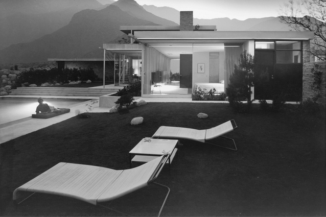 Richard Neutra’s Kaufmann House, Palm Springs, 1946. Photograph: Julius Shulman, 1947; © J. Paul Getty Trust, used with permission.
