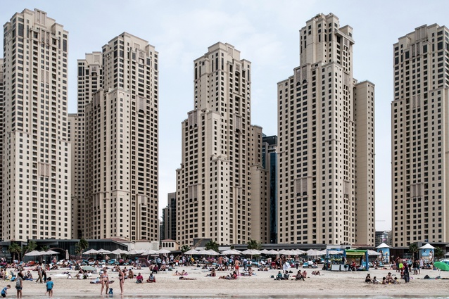 Sense of Place category: photo by Ieva Saudargaite. Project: JBR Beachside and public beach. Architect: Wimberly Allison Tong & Goo. Taken in Dubai, UAE.