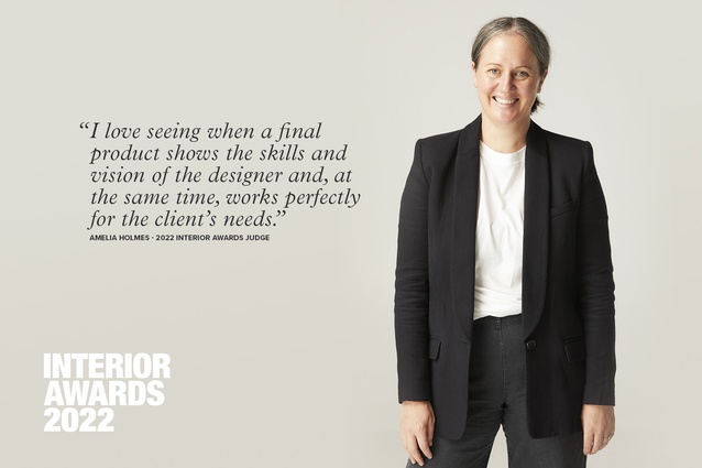 Amelia Holmes, interior designer and 2022 jury member.