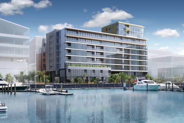 Designed by Athfield Architects, 123 Halsey combines a waterfront location with premium inner-city living
