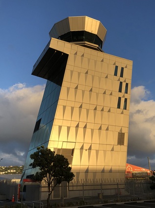 Finalist: Structures in Extreme Conditions – Air Traffic Control Tower, Wellington Airport in Wellington, New Zealand by Holmes Consulting.