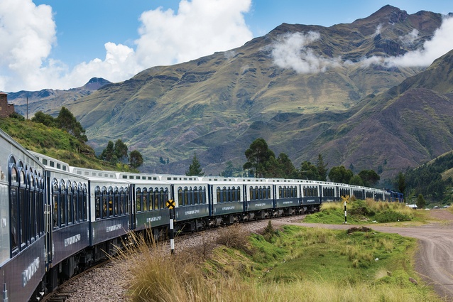The Andean Explorer travels through some stunning landscapes.