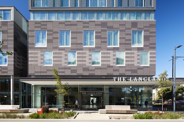 Shortlisted - Commercial Architecture: The Langlands Hotel by Warren and Mahoney Architects. 