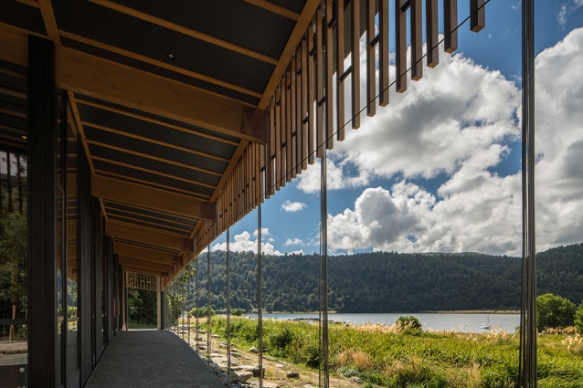Winner: Commercial Architectural Excellence – Te Wharehou o Waikaremoana by Tennent Brown Architects.