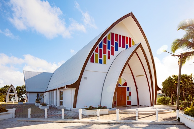This is a church that we have recently discovered in the suburbs of Nuku’alofa, but know nothing about; in the spirit of this project, please get involved and let us all learn more about this building and others.