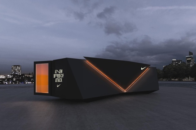 The Nike Lab by Switch was awarded a Gold Pin in the Exhibition Installations and Temporary Structures category.