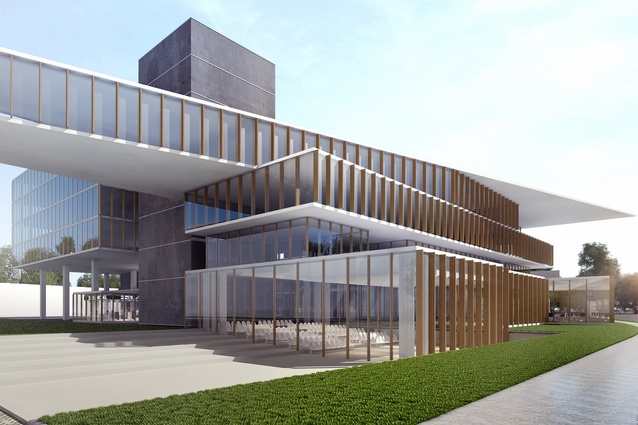 SD+A projects: Queensland University building.